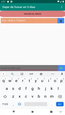 Dejar de fumar en 5 días android App screenshot 0